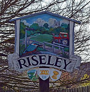 Riseley sign April 2015